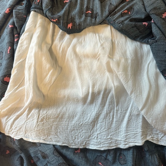 Pretty Garden Cheetah Print Teal & Pink Tiered Halter Maxi Dress XL - Picture 8 of 11